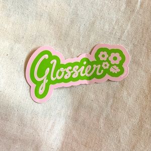 glossier spring 2021 sticker